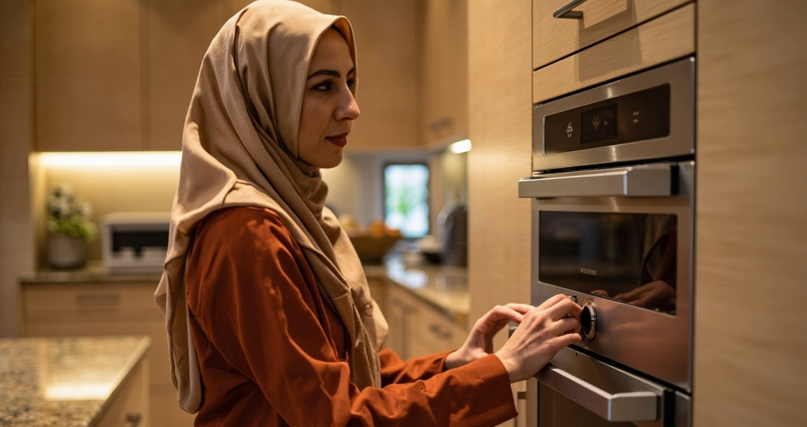 آموزش تنظیمات فر برقی توکار داتیس