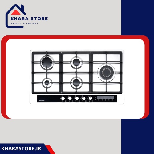 اجاق گاز رومیزی ایلیا استیل S 513 D