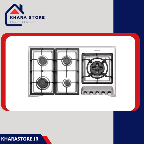 اجاق گاز رومیزی ایلیا استیل S 503