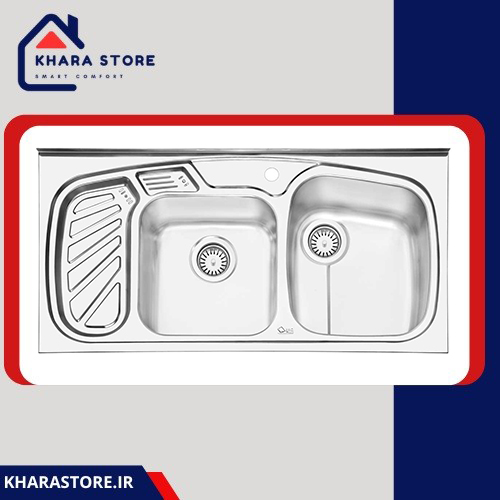 سینک ایلیا استیل 1020