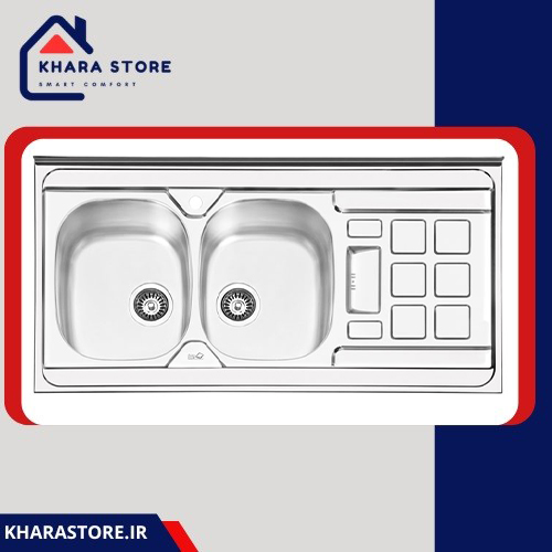 سینک ایلیا استیل 1021