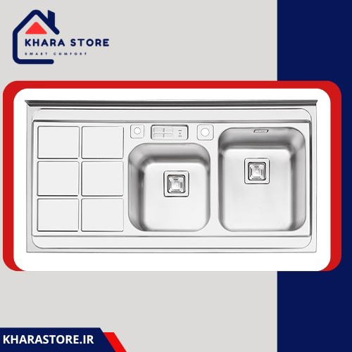 سینک ایلیا استیل 1065
