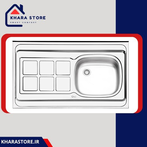 سینک ایلیا استیل 131