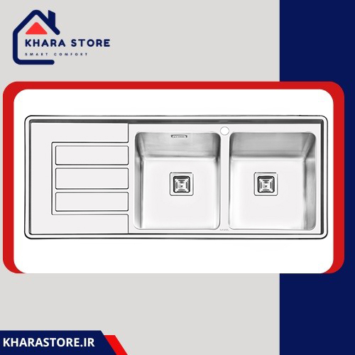 سینک ایلیا استیل 2062