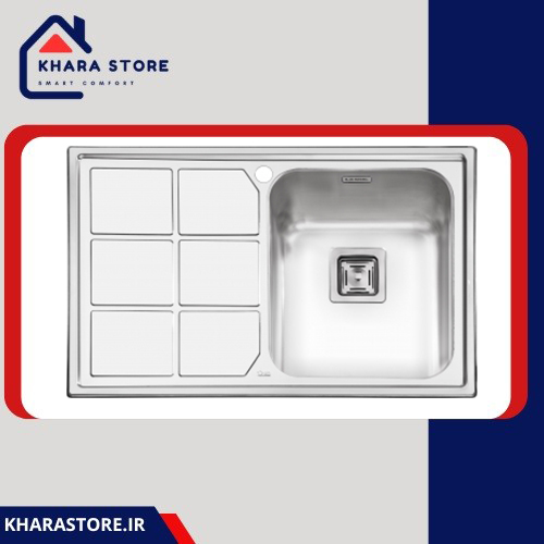 سینک ایلیا استیل 2066