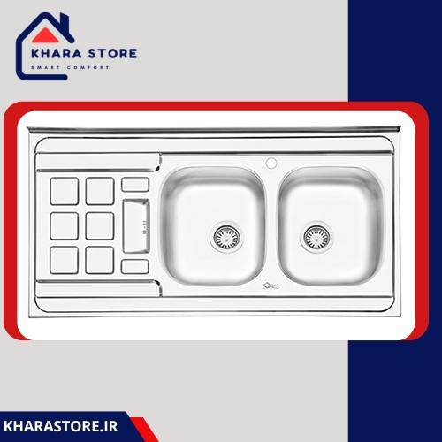 سینک ایلیا استیل 3021