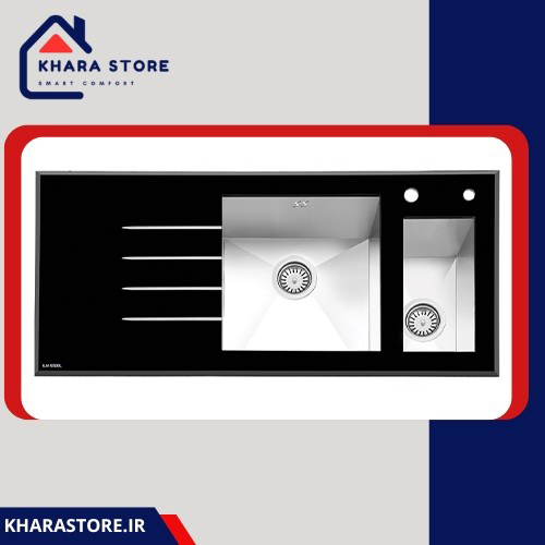 سینک ایلیا استیل 8023