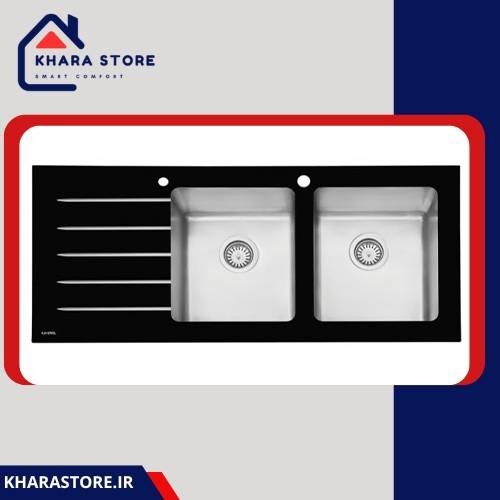 سینک ایلیا استیل 8032
